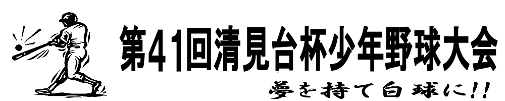 第41回 清見台杯少年野球大会